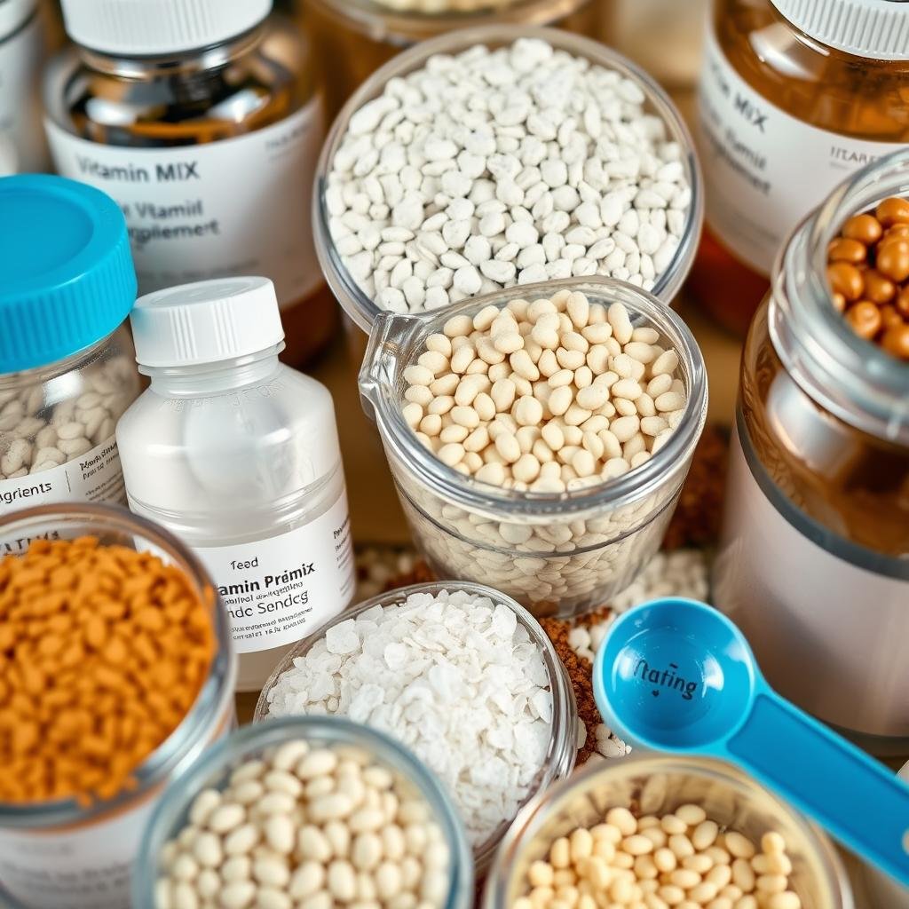 Additives for fish feed production Additives for fish feed production