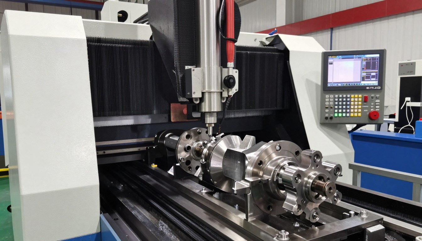 CNC machining of critical components for MAIKONG animal feed pellet machine