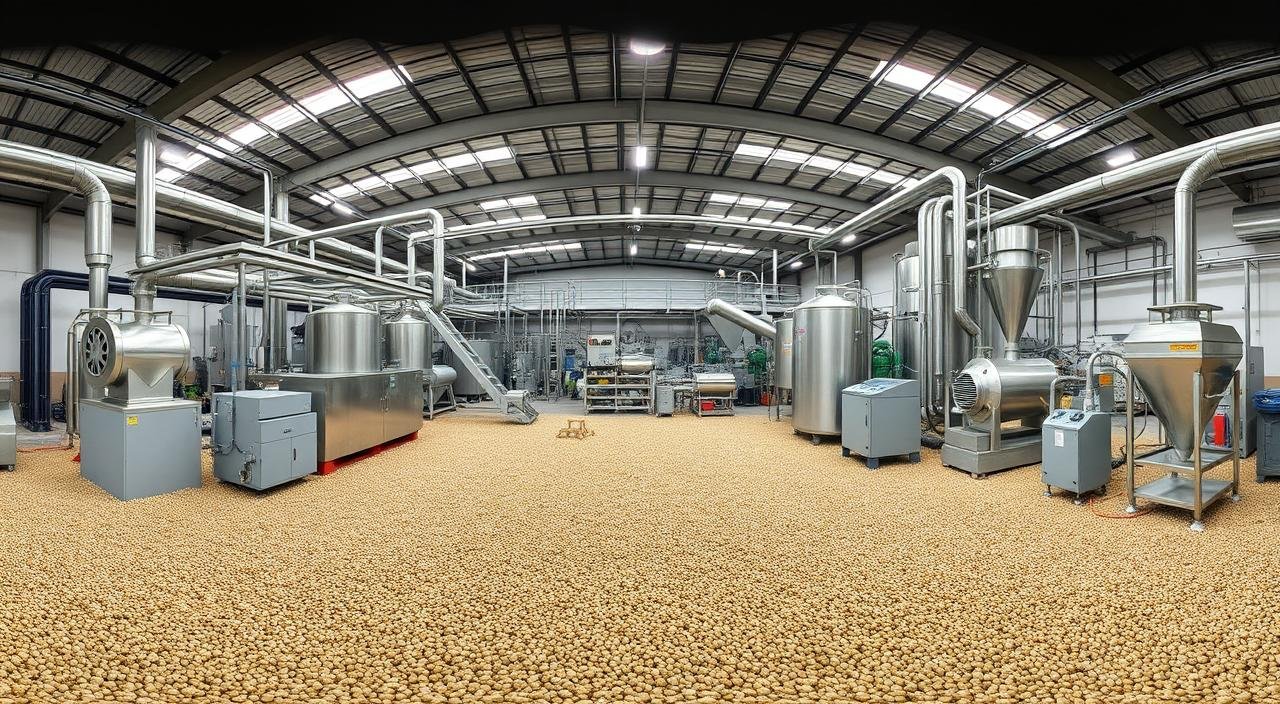 Complete lucerne pellet production line from MAIKONG
