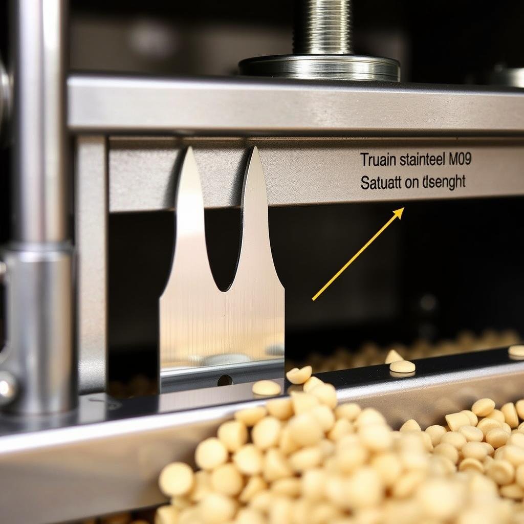 Cutting mechanism of feed pellet machine