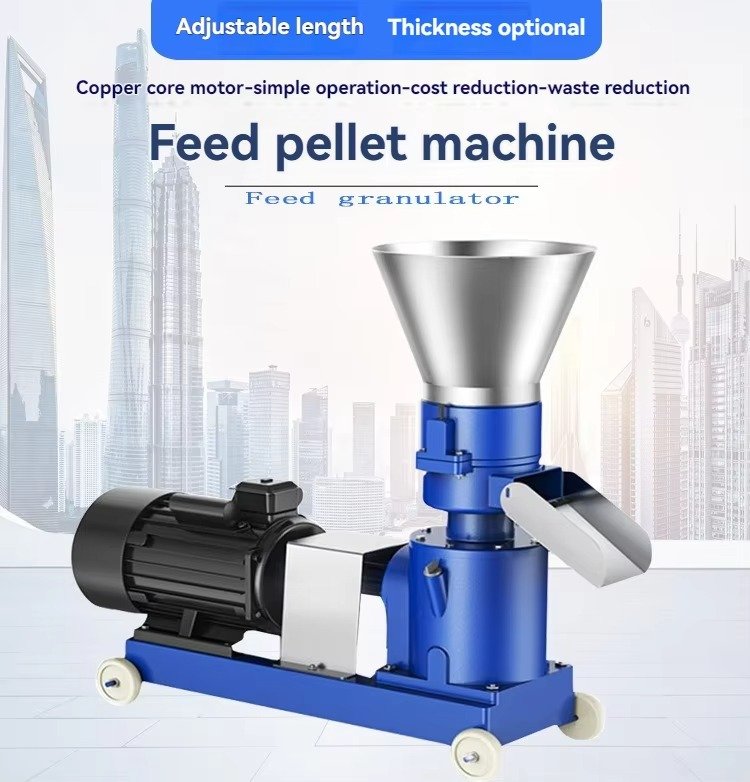 MAIKONG MK-BEM80 fish feed pellet machine producing floating pellets