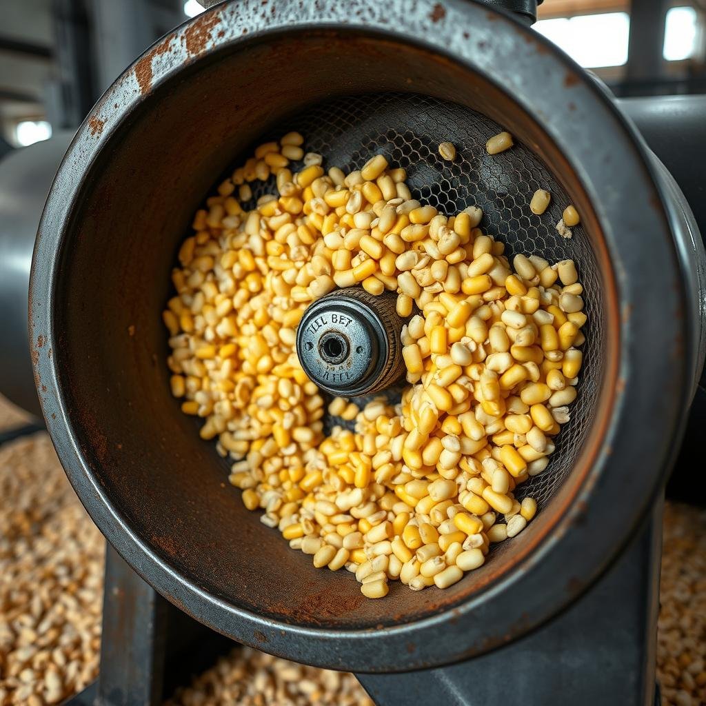 MAIKONG hammer mill grinding grain for animal feed production MAIKONG hammer mill grinding grain for animal feed production