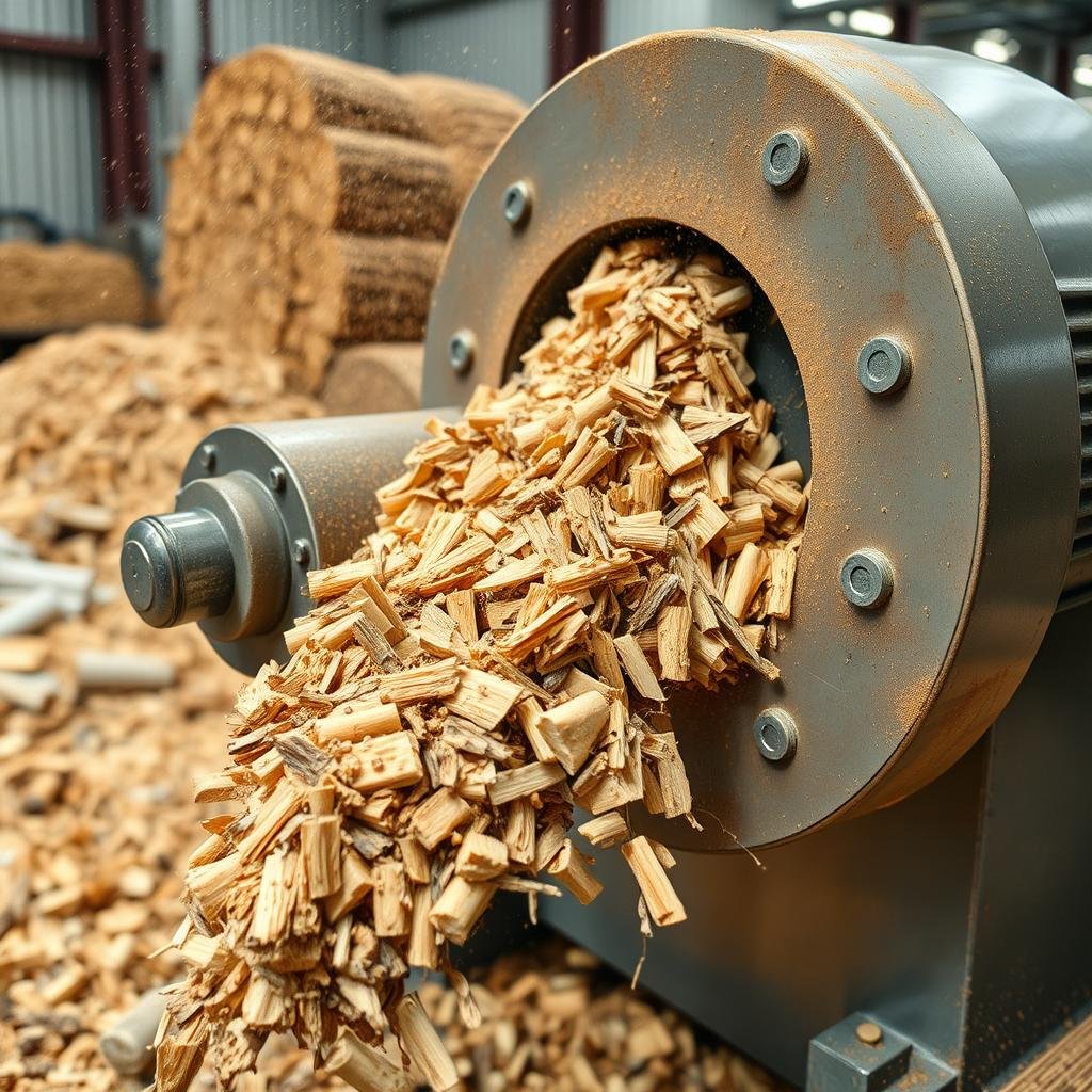 MAIKONG hammer mill processing biomass materials for pellet production MAIKONG hammer mill processing biomass materials for pellet production