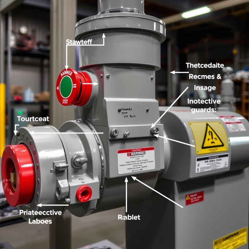 MAIKONG hammer mill safety features including emergency stops and guards MAIKONG hammer mill safety features including emergency stops and guards