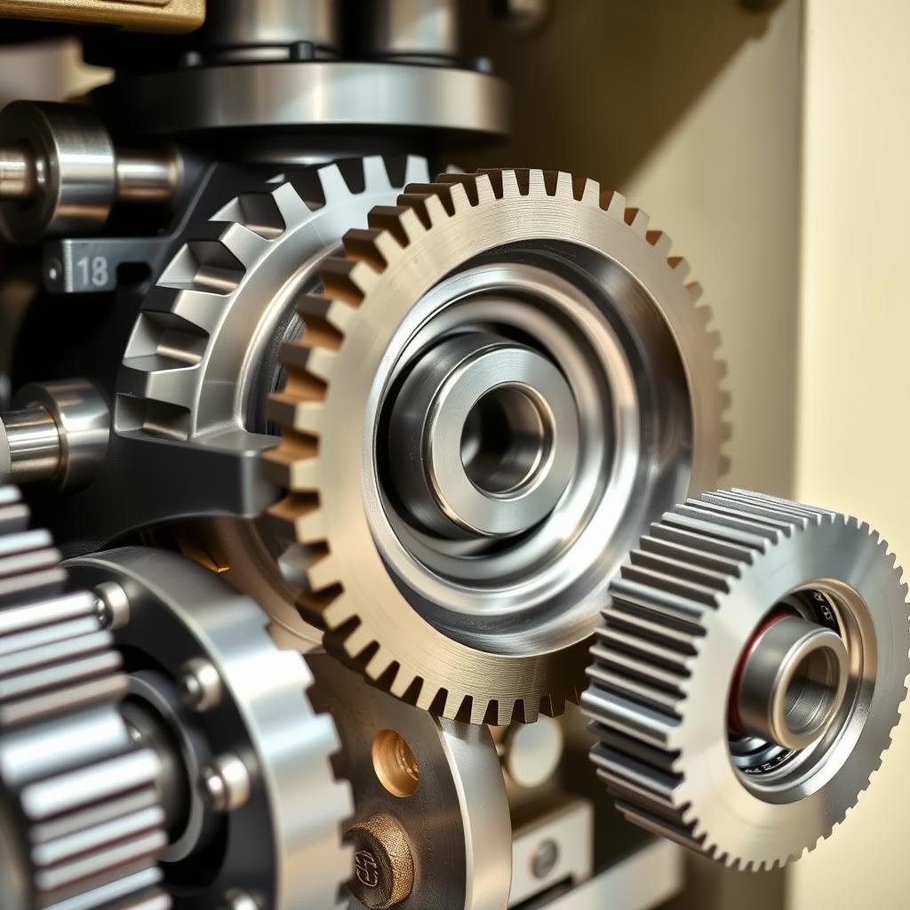 MAIKONG lucerne pellet machine's advanced gear transmission system