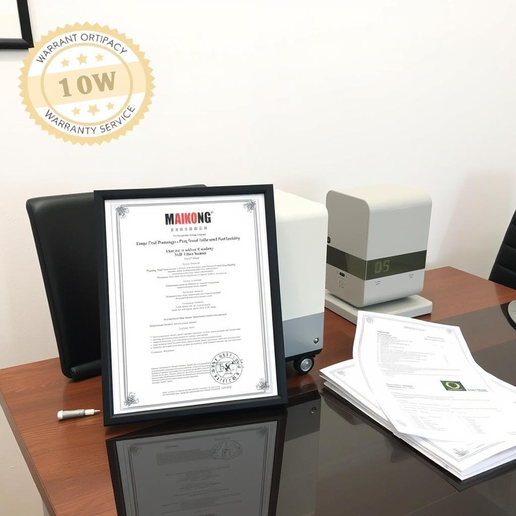 MAIKONG warranty service for chicken feed machine