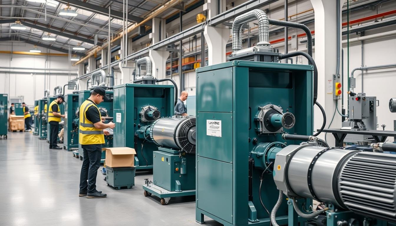 MAIKONG's advanced lucerne pellet machine manufacturing facility in SZ, GD, China