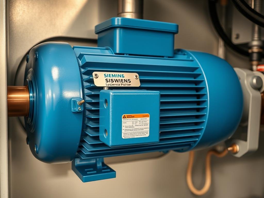 Siemens motor used in MAIKONG lucerne pellet machine