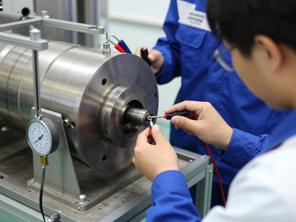 Subassembly testing of pelletizing chamber for animal feed pellet machine