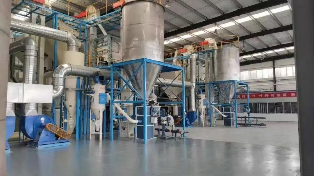 South African farm affected by load shedding with idle animal feed pellet machine