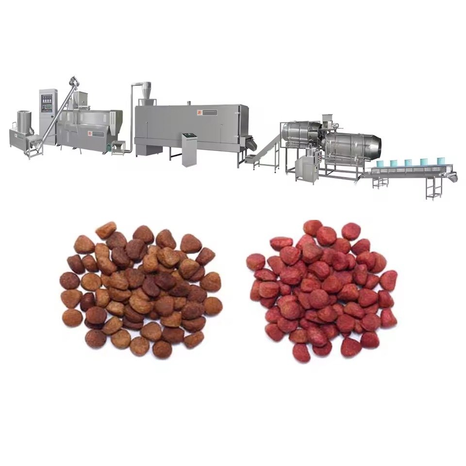 Industrial ostrich feed pellet machine in modern South African production facility