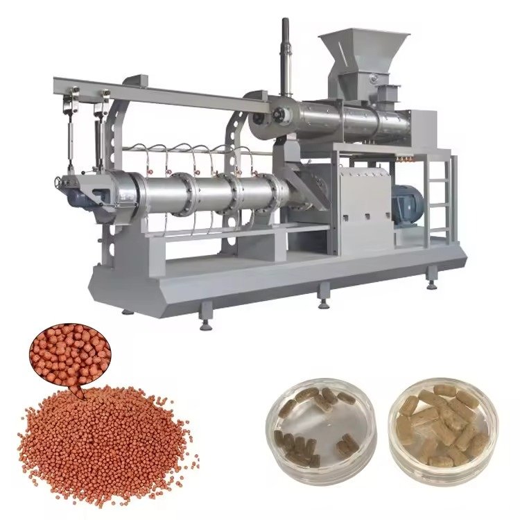 Industrial ostrich feed pellet machine in modern South African production facility