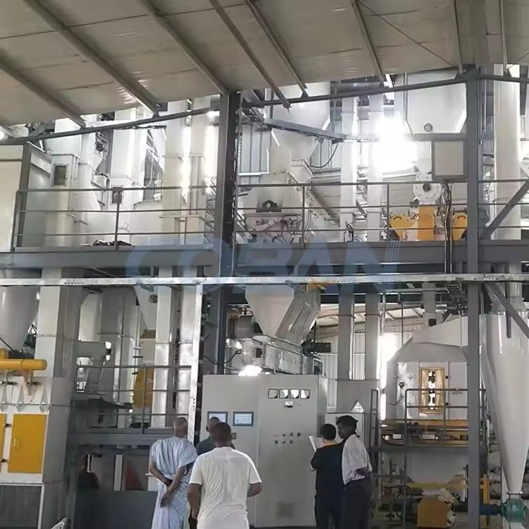 Complete MAIKONG Industrial Series feed production line installation
