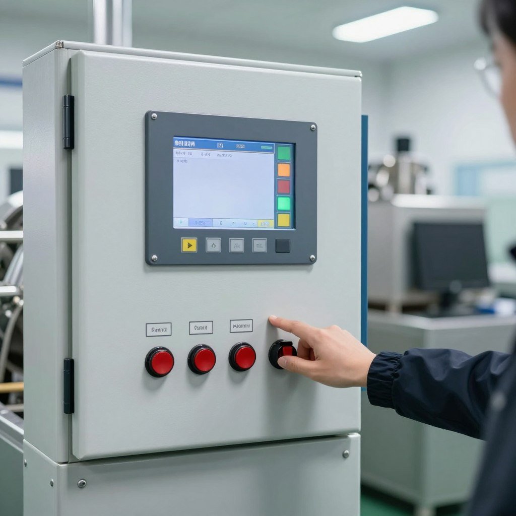 Control panel of MAIKONG feed pellet machine