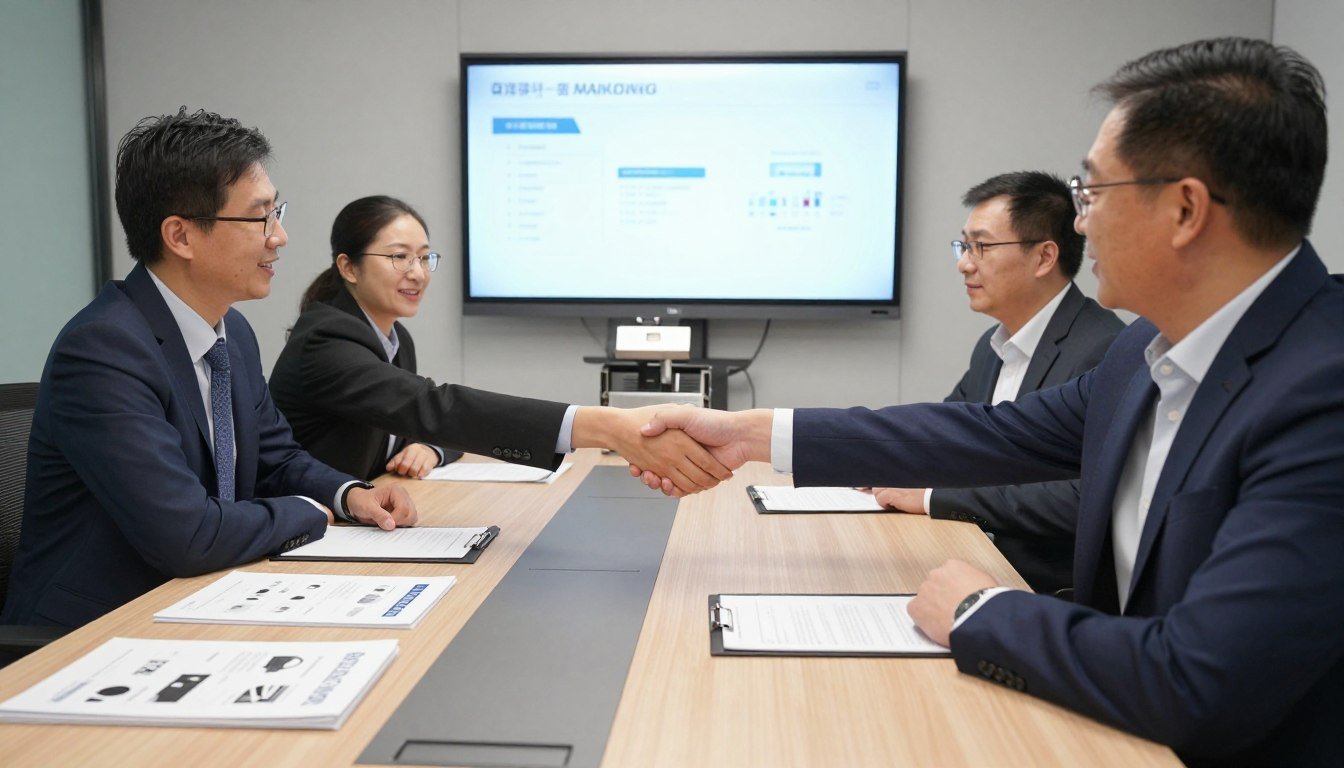 MAIKONG business partnership meeting with distributors and agents