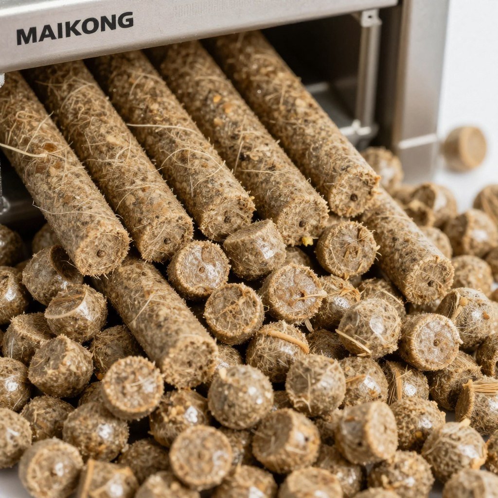 Cattle feed pellets from MAIKONG pellet making machines