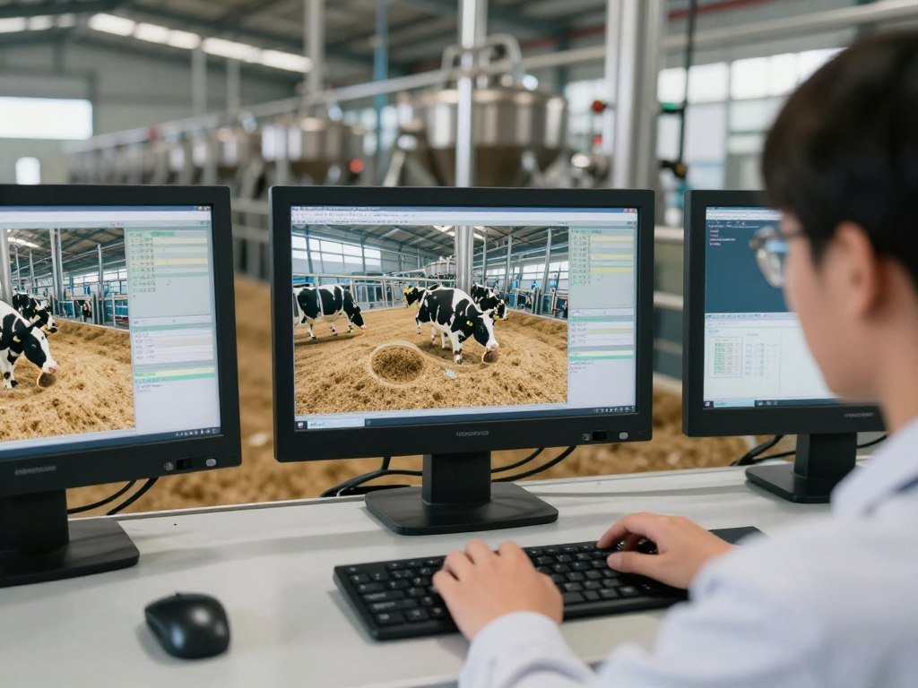 MAIKONG cattle feed production line control system MAIKONG cattle feed production line control system