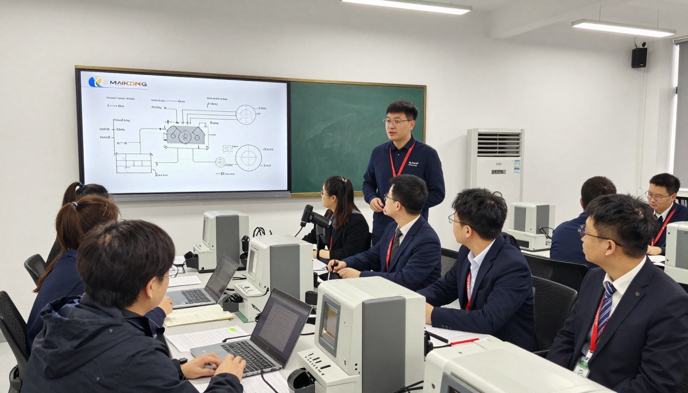 MAIKONG distributor training session on Feed Pellet Machine maintenance MAIKONG distributor training session on Feed Pellet Machine maintenance