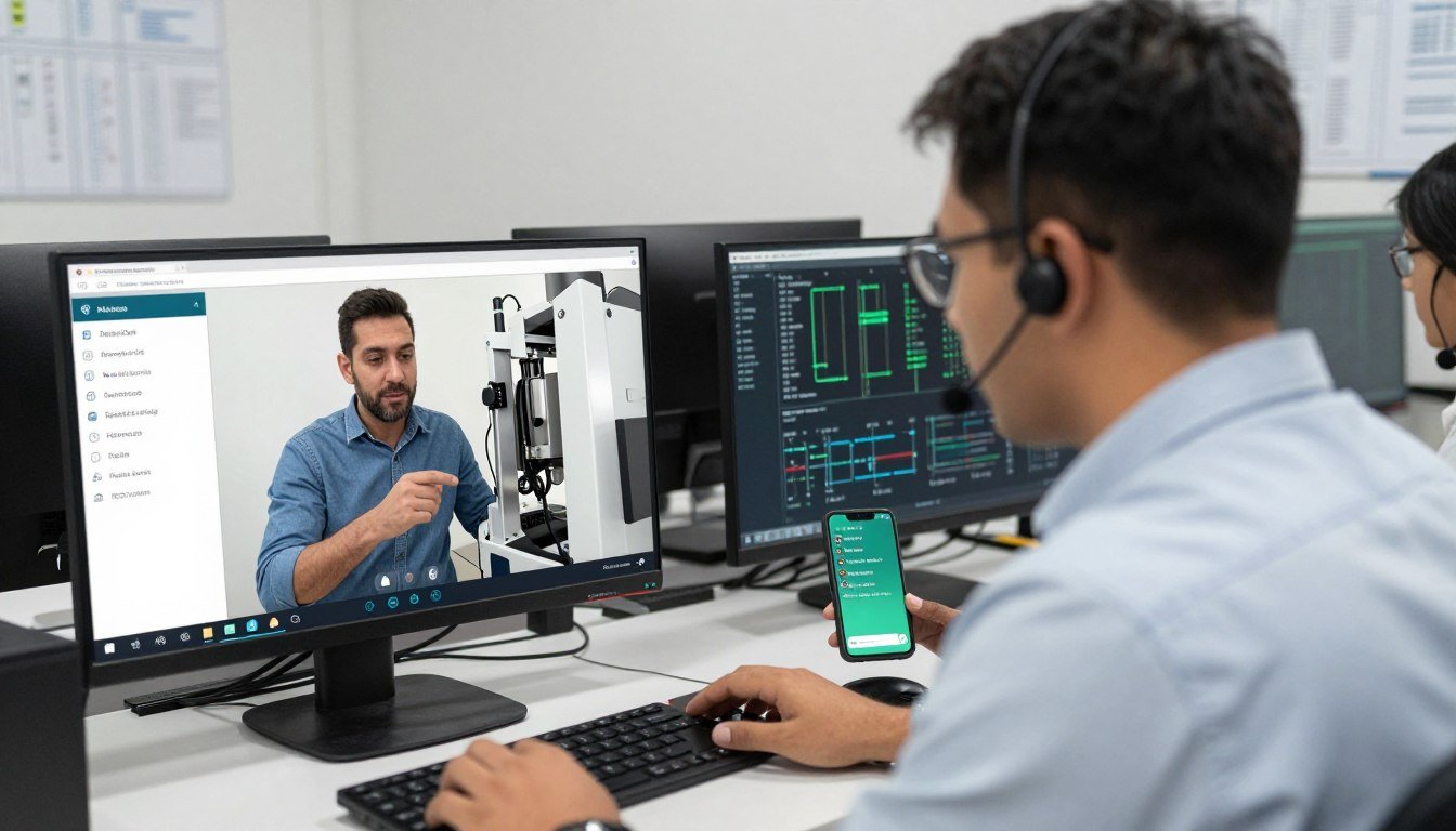 MAIKONG technical support team assisting South African customers