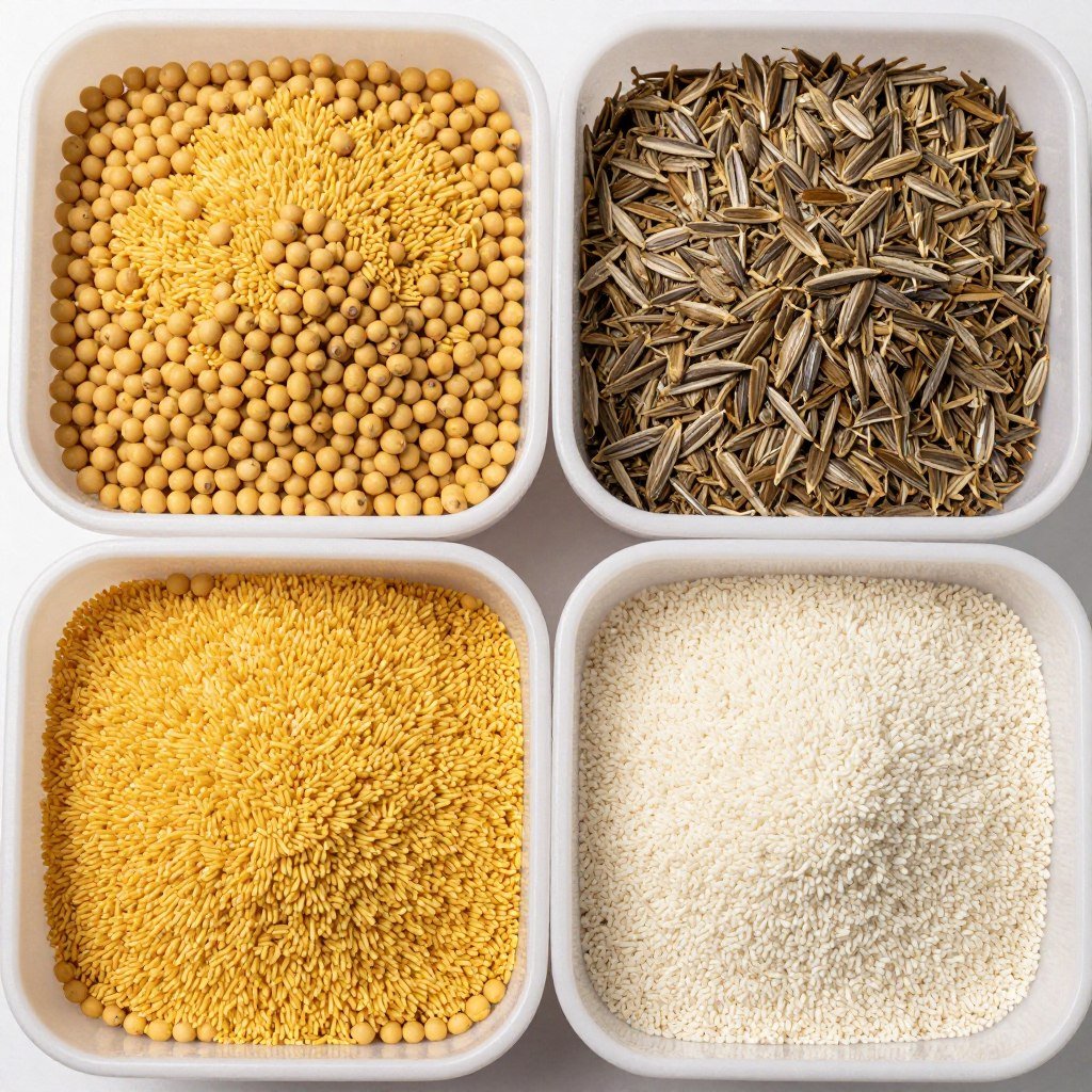 Protein sources for cattle feed pellets Protein sources for cattle feed pellets