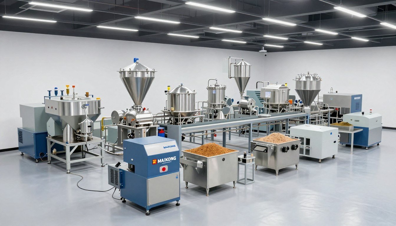 Full range of MAIKONG pellet machines and production equipment Full range of MAIKONG pellet machines and production equipment