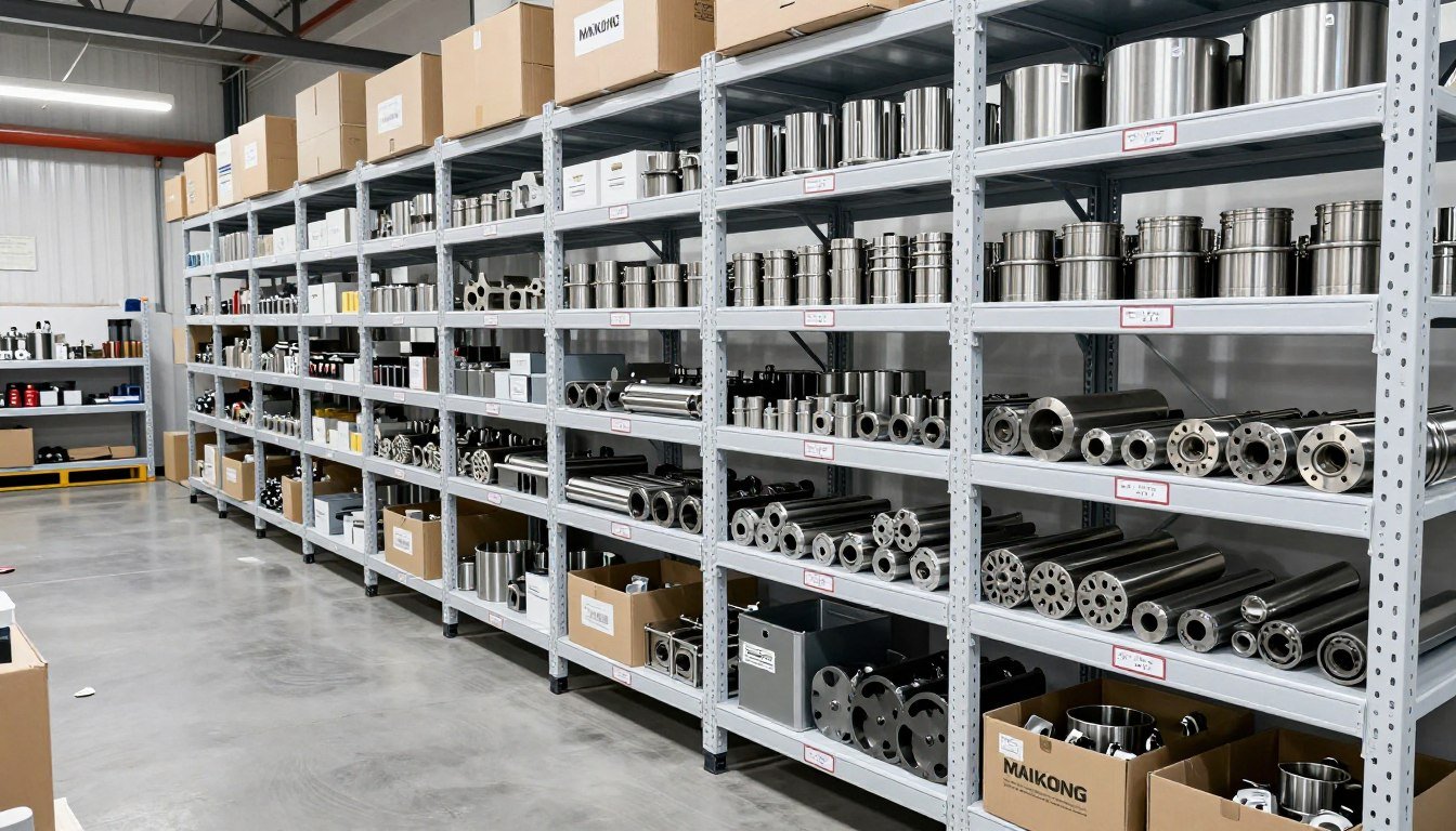 MAIKONG pellet machine spare parts inventory warehouse in South Africa