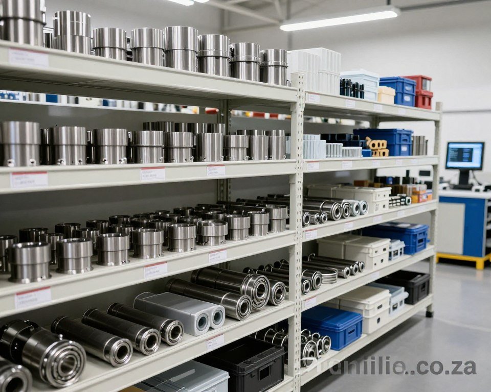 Spare parts inventory for pellet machines