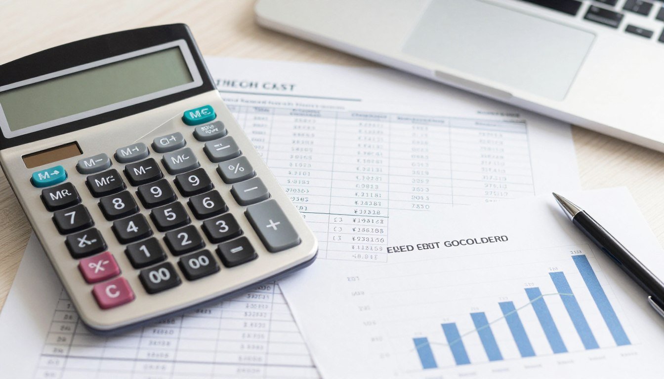 Calculator and financial charts for feed production cost analysis Calculator and financial charts for feed production cost analysis