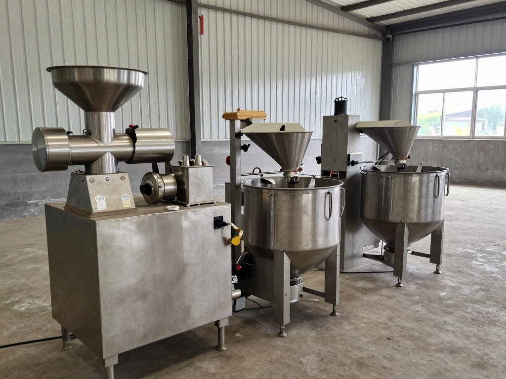 Complete small-scale feed production setup Complete small-scale feed production setup