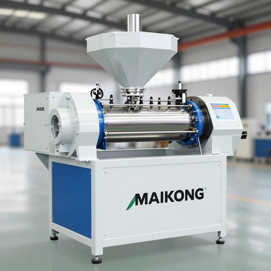 Custom branded MAIKONG feed pellet machine with dealer logo
