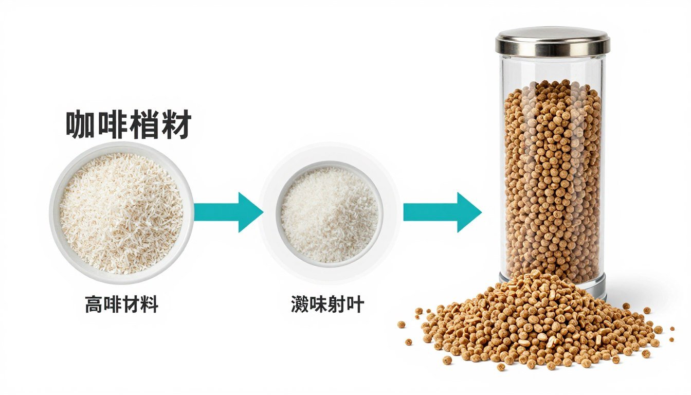 Flow diagram of feed pellet production process Flow diagram of feed pellet production process