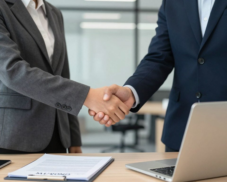 Handshake between MAIKONG and distributor partner