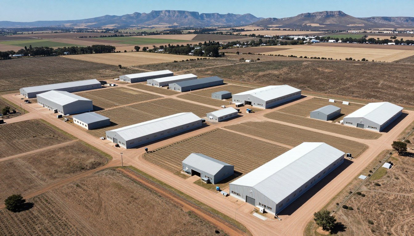 Large commercial quail farm Western Cape Large commercial quail farm Western Cape