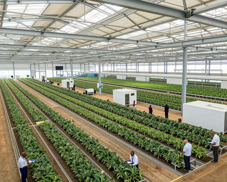 Large-scale integrated feed pellet production facility in Western Cape