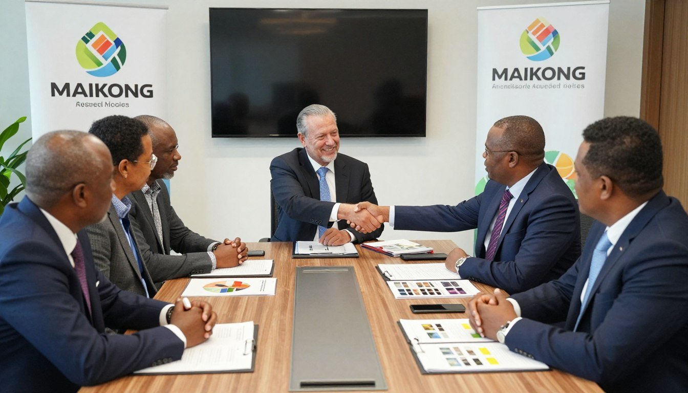 MAIKONG dealer meeting with South African agricultural equipment distributors