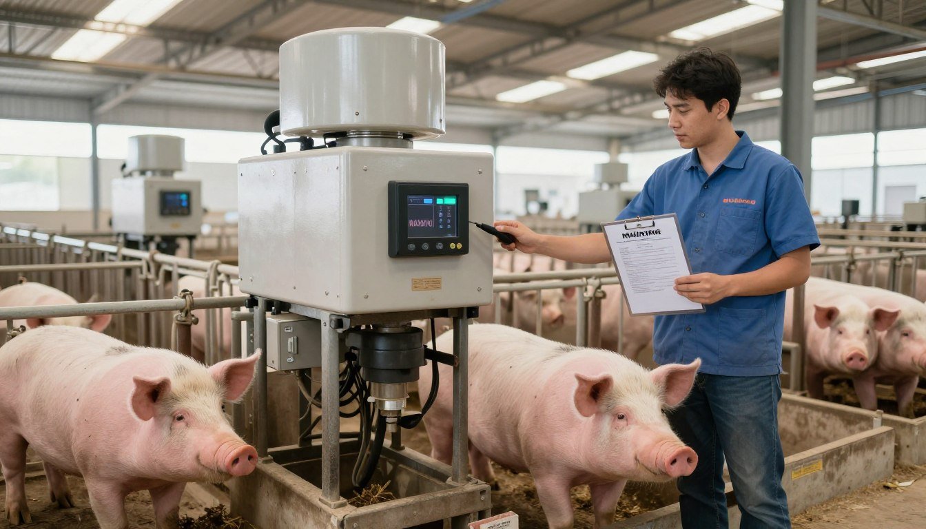 MAIKONG feed pellet machine supporting successful sow breeding nutrition in South Africa