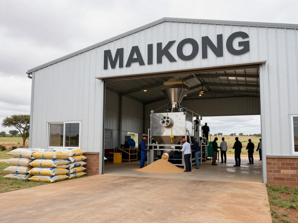 MAIKONG feed production facility at Limpopo game reserve