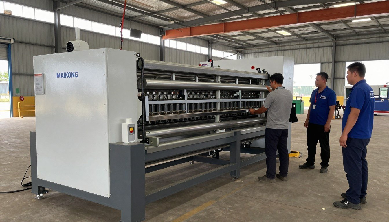 New MAIKONG pellet machine being installed on South African farm New MAIKONG pellet machine being installed on South African farm