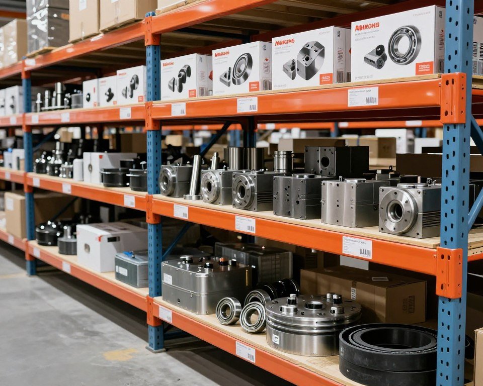 Organized inventory of pellet machine spare parts and consumables Organized inventory of pellet machine spare parts and consumables