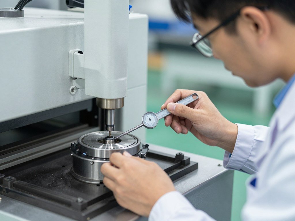 Quality control inspection of MAIKONG pellet machine components Quality control inspection of MAIKONG pellet machine components