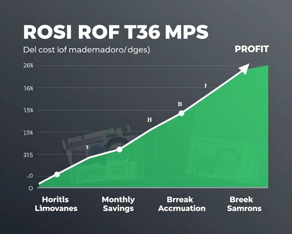 ROI calculation chart showing feed pellet machine investment returns