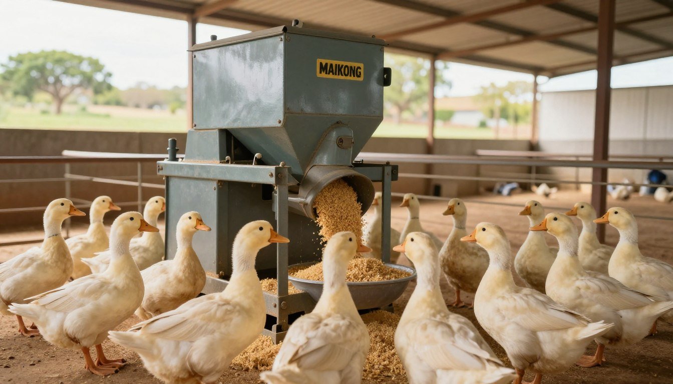 Successful duck farm with MAIKONG equipment Successful duck farm with MAIKONG equipment