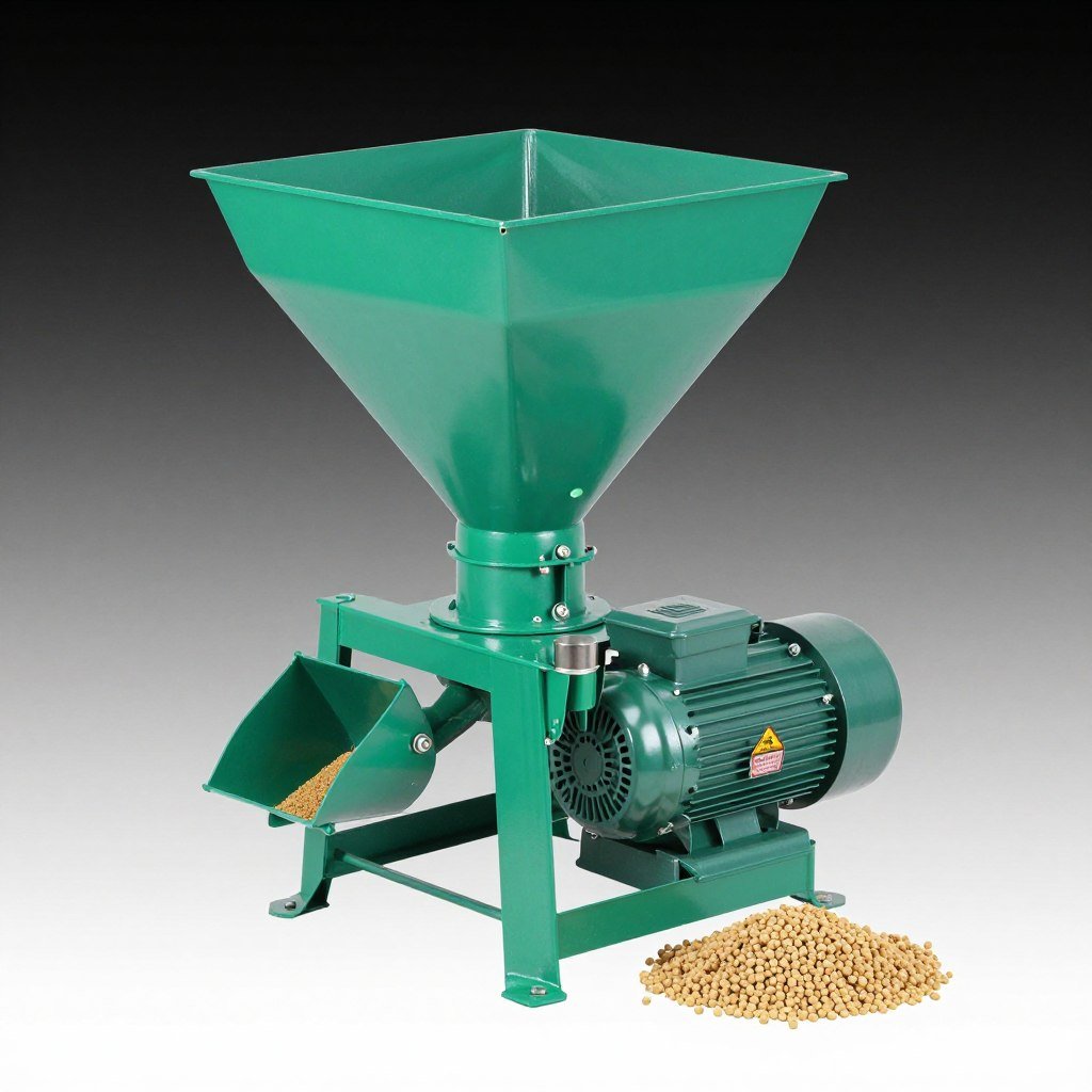 Small-scale poultry feed pellet machine for farm use